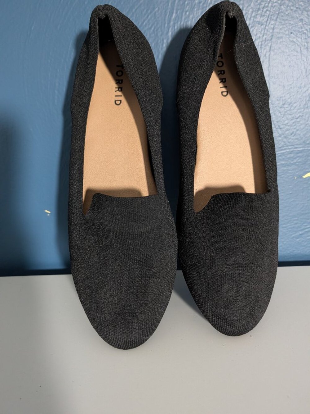 NWOT Torrid black loafers size 10.5